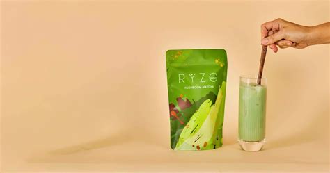 then if u wanna cut out caffeine, put extracts in tasty decaf coffee. . Ryze mushroom matcha reviews